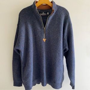 Vintage Early Winters Wool Quarter Zip Pullover | Size Large